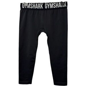 NWT Gymshark Black 3/4 Length‎ Athletic Legging in Size M